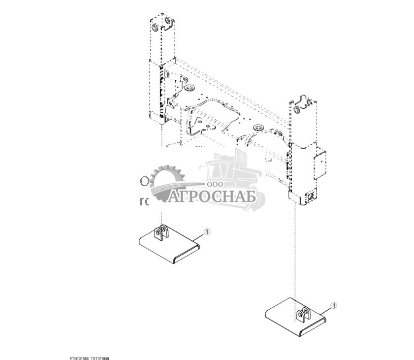 Опоры стабилизатора для работы в грязи - ST733900 542.jpg